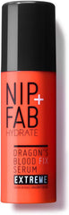 Nip + Fab Dragon’S Blood Fix Plumping Serum Extreme for Face with Hyaluronic Acid, Cactus Flower, Pro-Aging, Hydrating, Moisturizing for Fine Lines and Wrinkles, 50 Ml