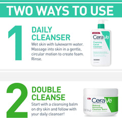 Foaming Cleanser 16 Oz for Daily Face Washing, Normal to Oily Skin
