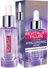 Hyaluronic Acid Serum Revitalift Filler Anti-Wrinkle Dropper Serum Large 50 Ml