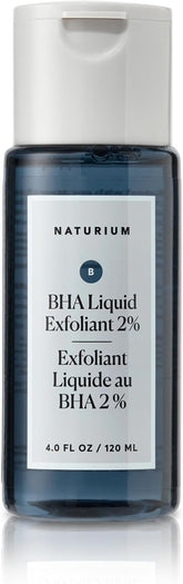 BHA Liquid Exfoliant 2%, Leave-On Face & Skin Care Pore Exfoliant, with Salicylic Acid & Bioactive Fruit Acids | 4.0 FL OZ / 120 ML