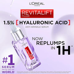 Hyaluronic Acid Serum Revitalift Filler Anti-Wrinkle Dropper Serum Large 50 Ml