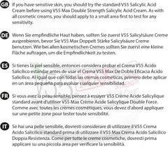 Double Strength Salicylic Acid Skin Cleansing Cream with Tea Tree Oil and Sulphur - Paraben and Cruelty Free - 50ML