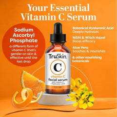Vitamin C Serum for Face – anti Aging Face Serum with Vitamin C, Hyaluronic Acid, Vitamin E – Brightening Serum for Dark Spots, Even Skin Tone, Eye Area, Fine Lines & Wrinkles, 2 Fl Oz 60 Ml